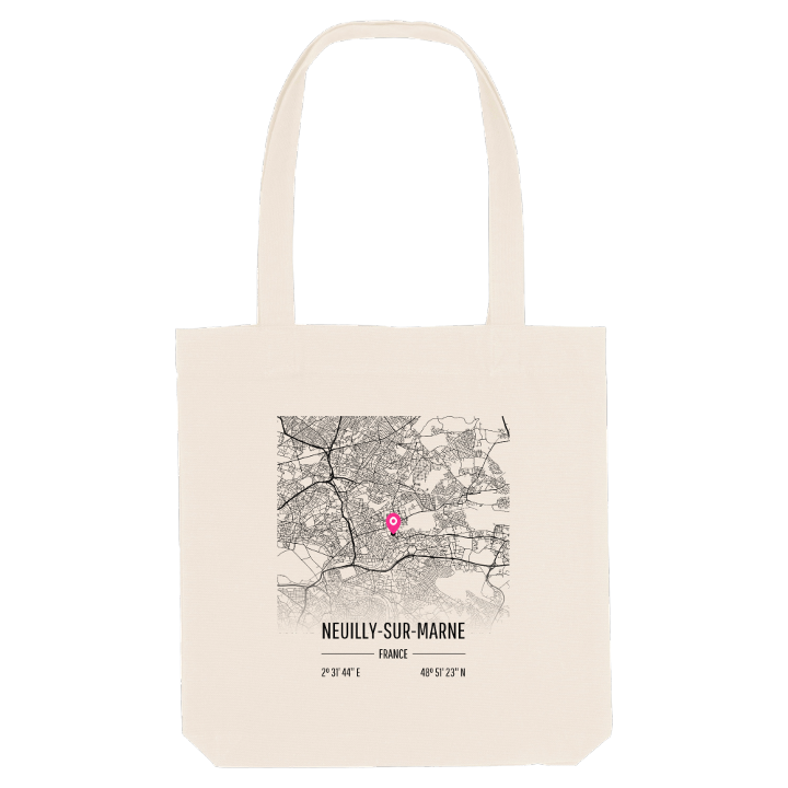 Neuilly-sur-Marne kort mulepose – mulepose fra PinShirt