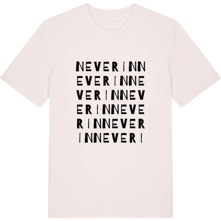 Neverin ordleg T-shirt – t-shirt fra PinShirt