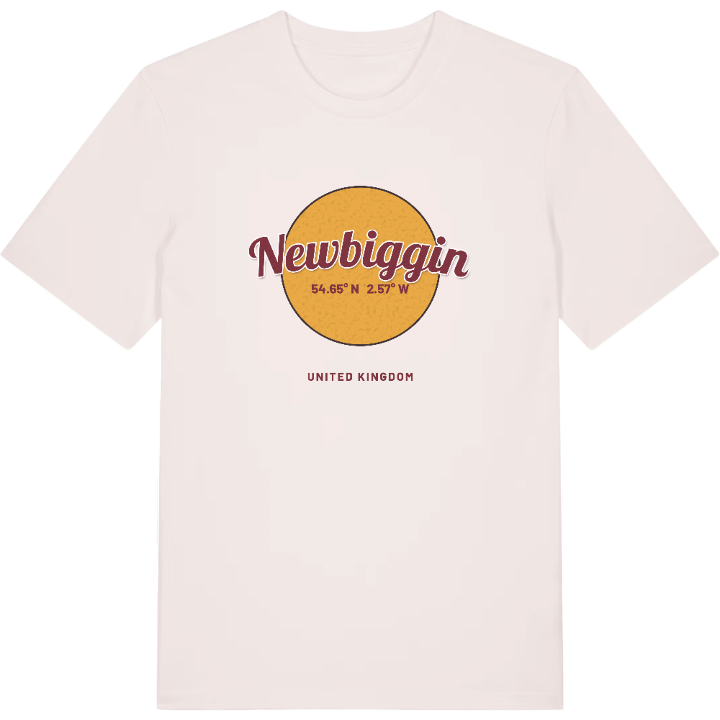 Newbiggin cirkel T-shirt – t-shirt fra PinShirt