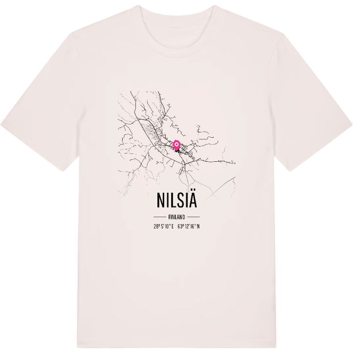Nilsiä kort T-shirt – t-shirt fra PinShirt