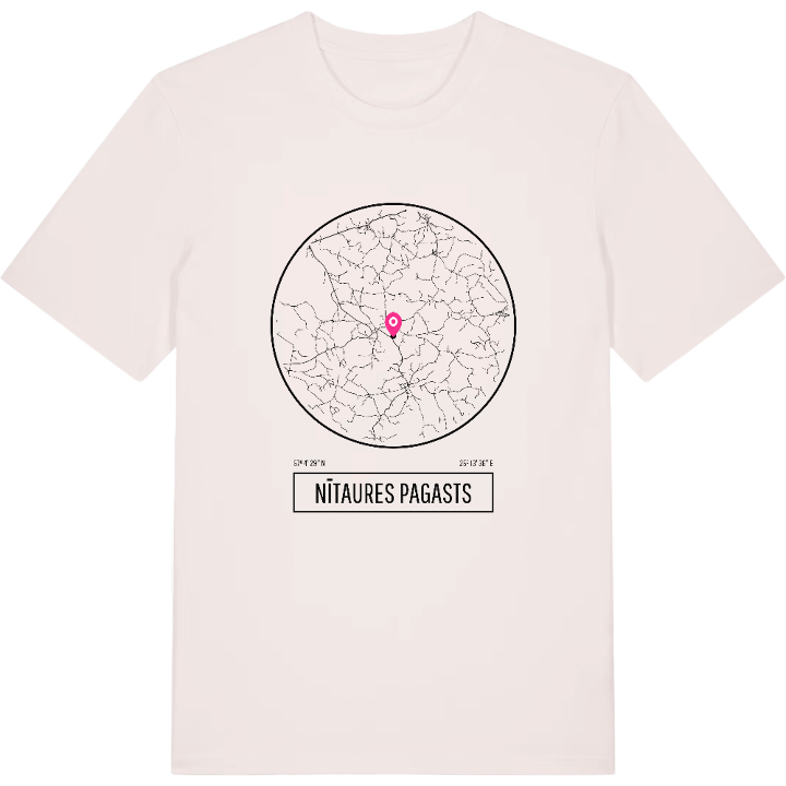 Nītaures pagasts t-shirt – t-shirt fra PinShirt