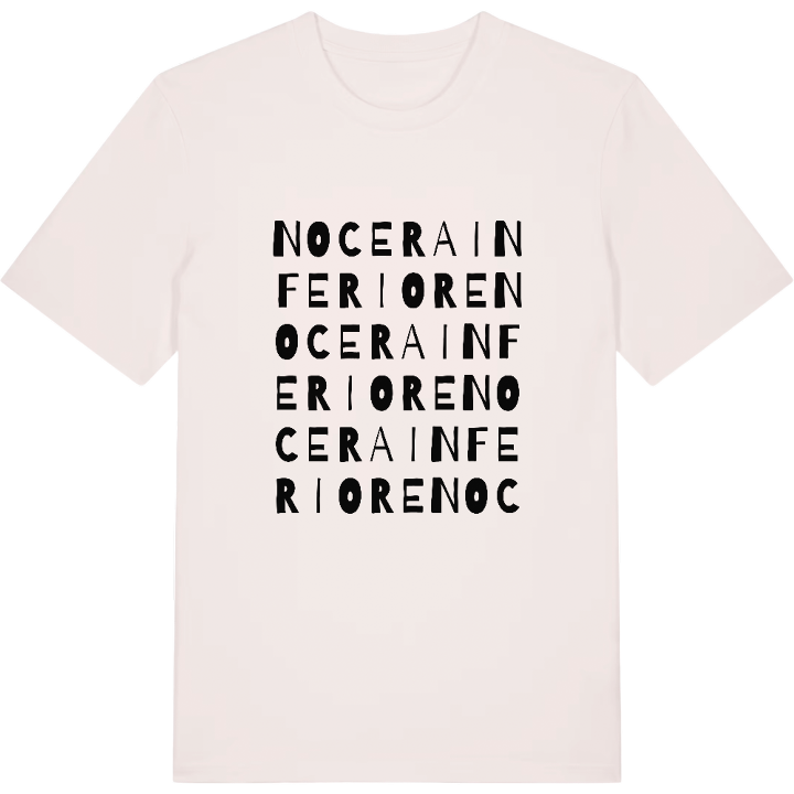 Nocera Inferiore ordleg T-shirt – t-shirt fra PinShirt
