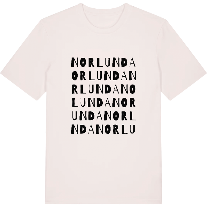 Norlunda ordleg T-shirt – t-shirt fra PinShirt
