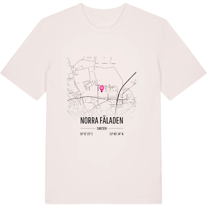 Norra Fäladen kort T-shirt – t-shirt fra PinShirt