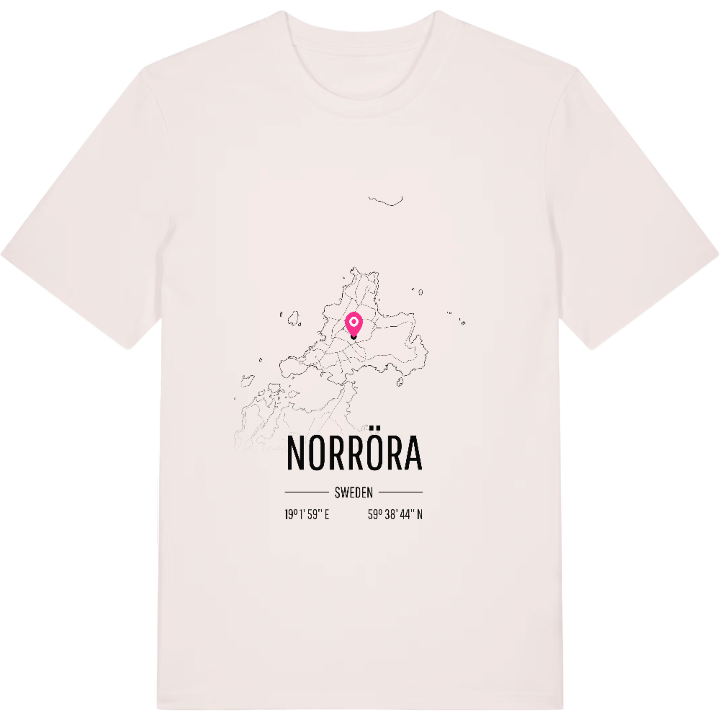 Norröra kort T-shirt – t-shirt fra PinShirt