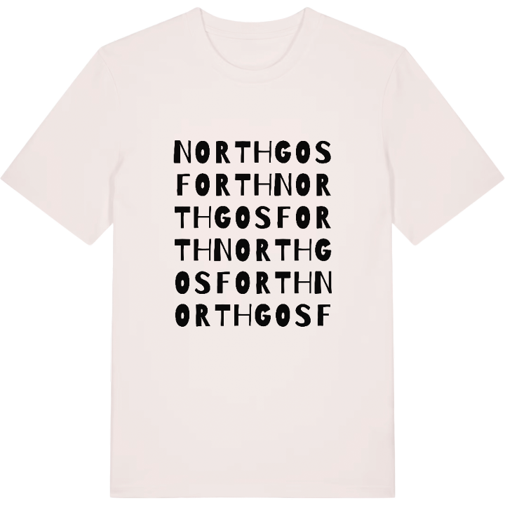 North Gosforth ordleg T-shirt – t-shirt fra PinShirt