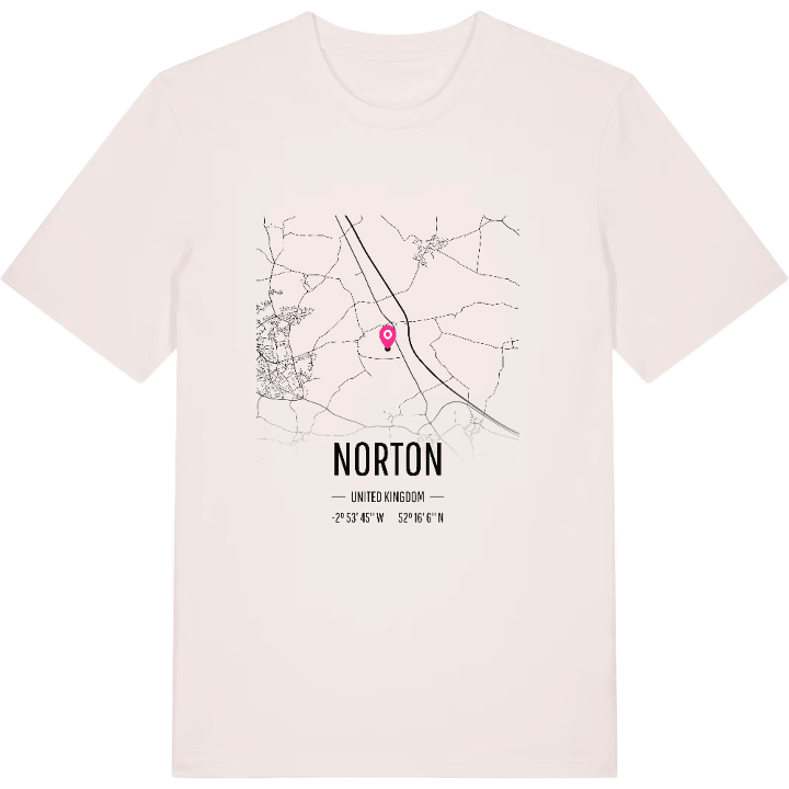 Norton kort T-shirt – t-shirt fra PinShirt