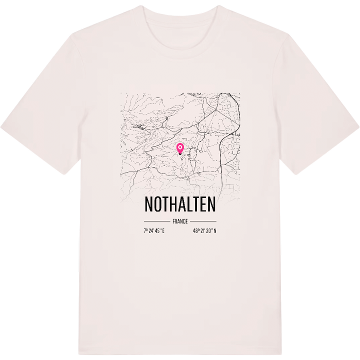 Nothalten kort T-shirt – t-shirt fra PinShirt