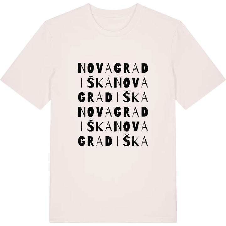 Nova Gradiška ordleg T-shirt – t-shirt fra PinShirt