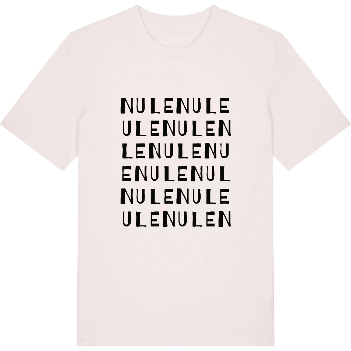 Nule ordleg T-shirt – t-shirt fra PinShirt