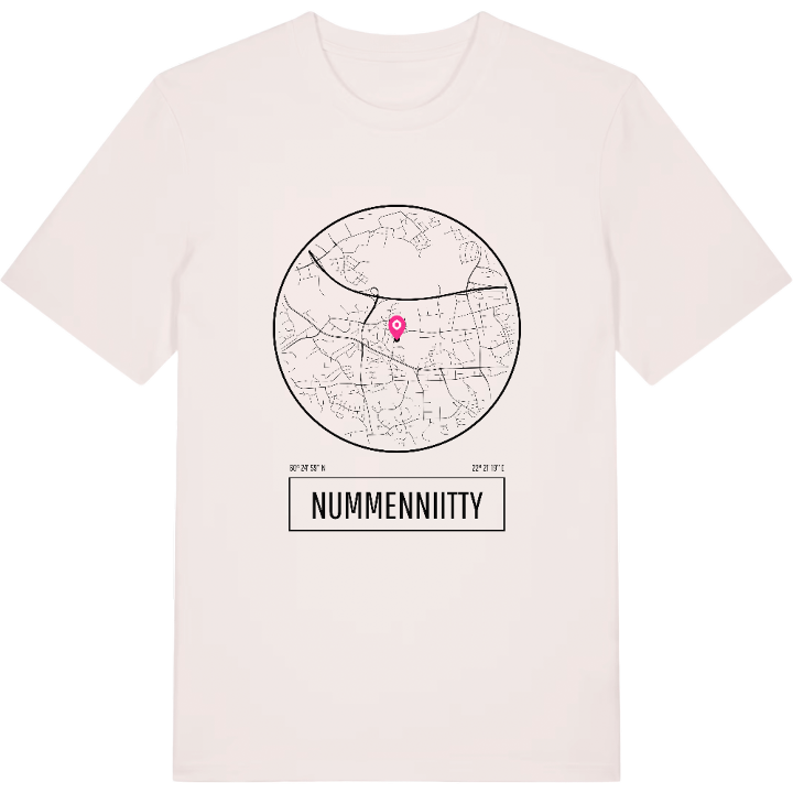 Nummenniitty T-shirt – t-shirt fra PinShirt