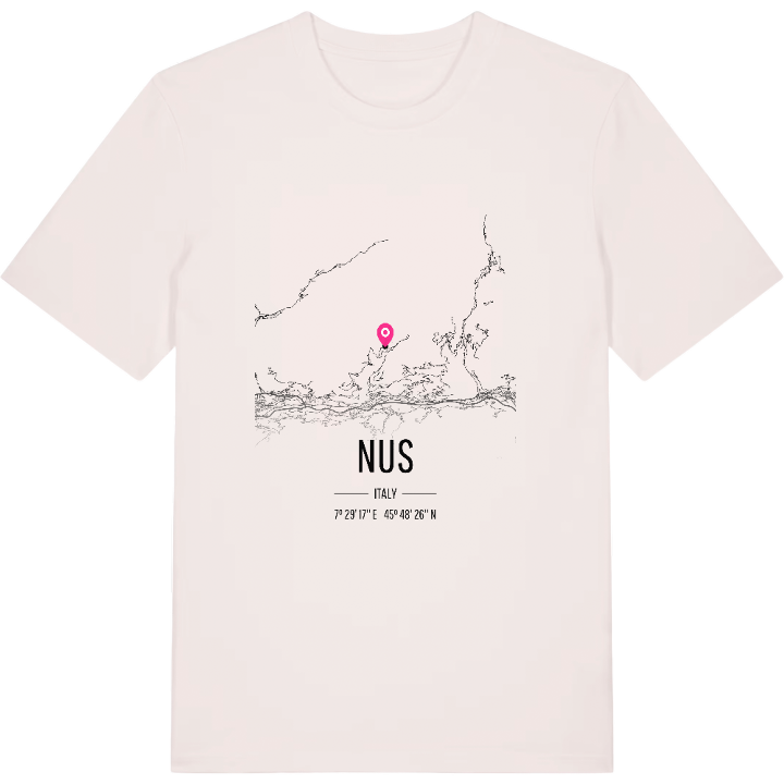 Nus kort T-shirt – t-shirt fra PinShirt