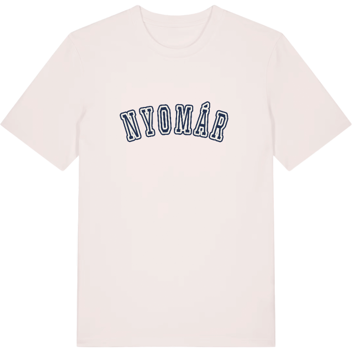 Nyomár college T-shirt – t-shirt fra PinShirt