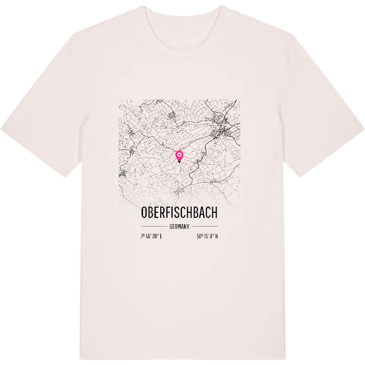 Oberfischbach kort T-shirt – t-shirt fra PinShirt