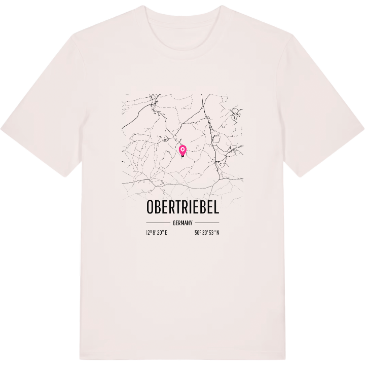Obertriebel kort T-shirt – t-shirt fra PinShirt