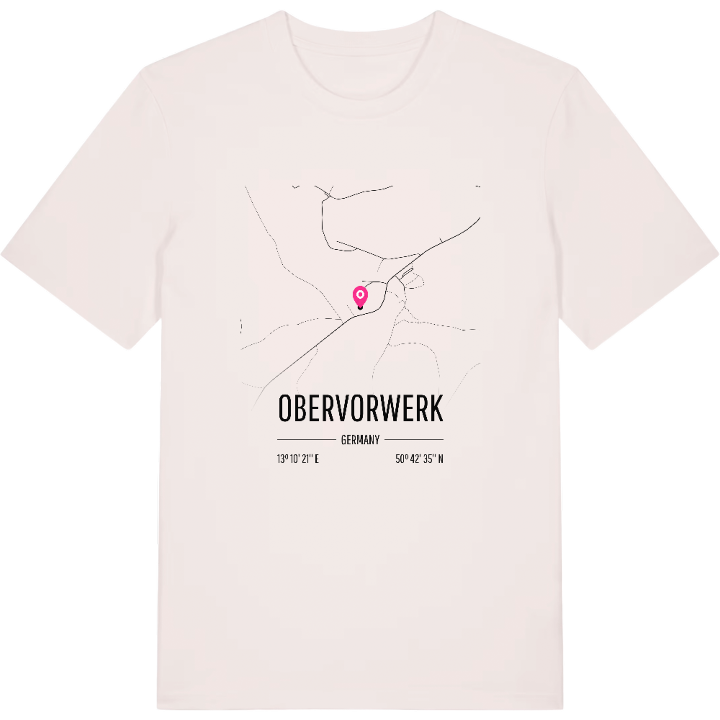 Obervorwerk kort T-shirt – t-shirt fra PinShirt