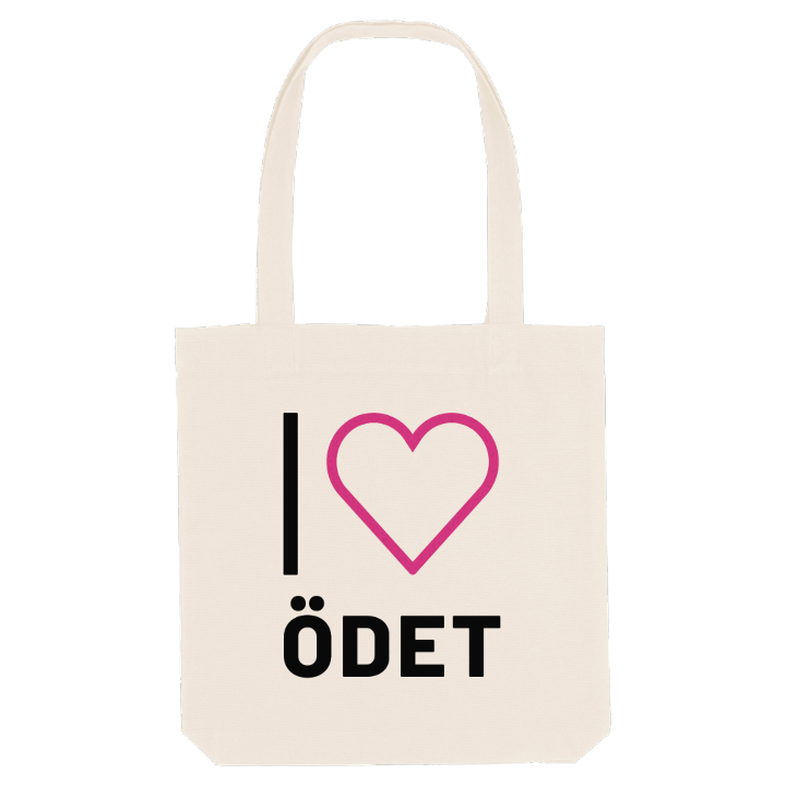 Jeg elsker Ödet mulepose stort tryk – mulepose fra PinShirt