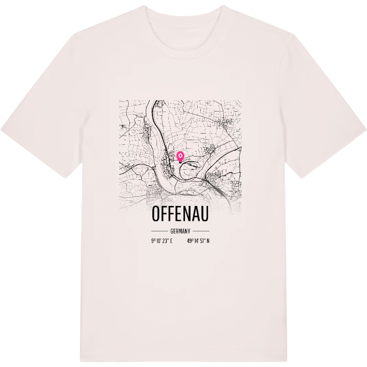 Offenau kort T-shirt – t-shirt fra PinShirt
