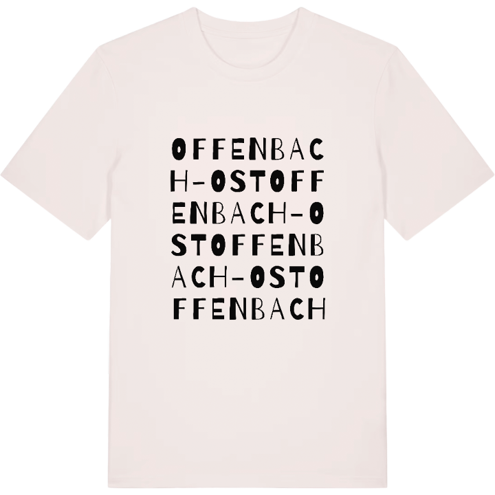 Offenbach-Ost ordleg T-shirt – t-shirt fra PinShirt