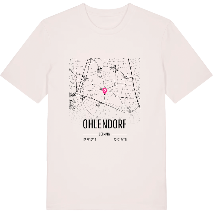 Ohlendorf kort T-shirt – t-shirt fra PinShirt