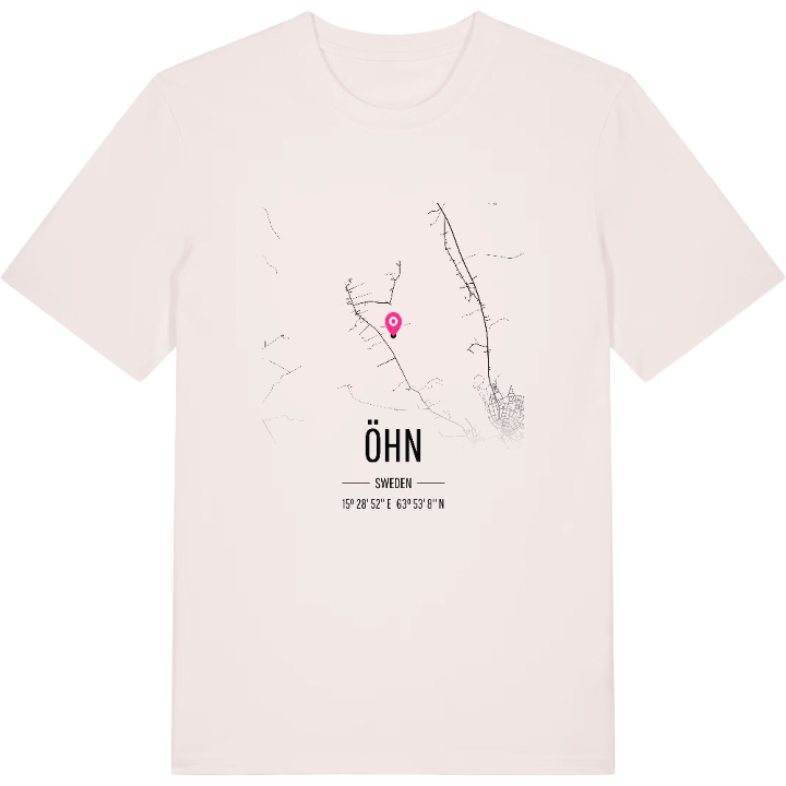 Öhn kort T-shirt – t-shirt fra PinShirt