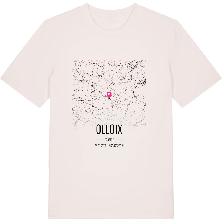 Olloix kort T-shirt – t-shirt fra PinShirt