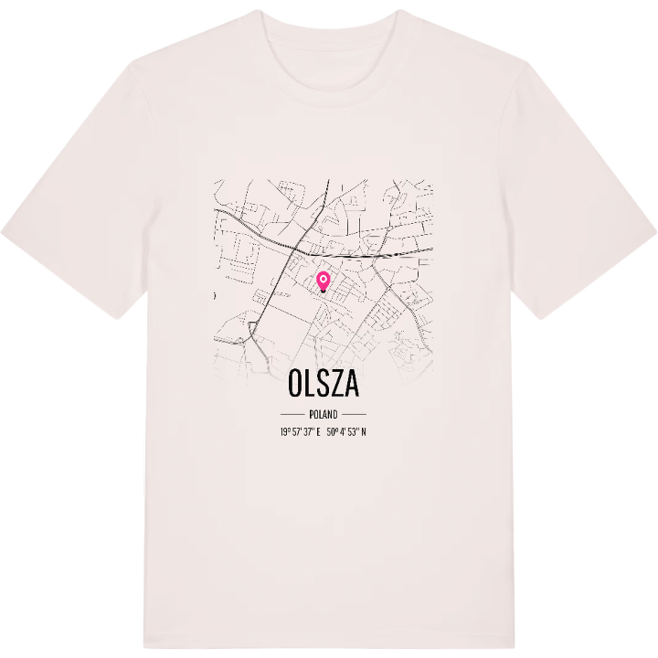 Olsza kort T-shirt – t-shirt fra PinShirt