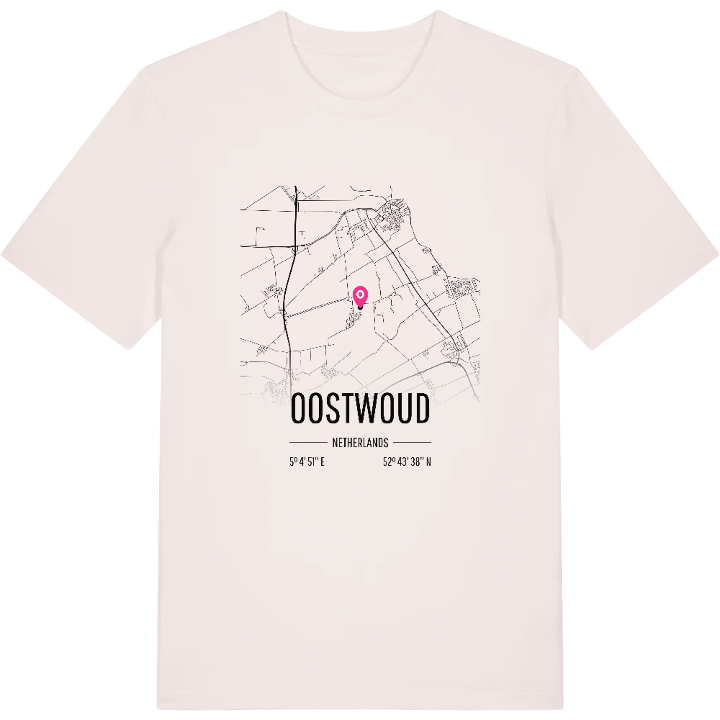 Oostwoud kort T-shirt – t-shirt fra PinShirt