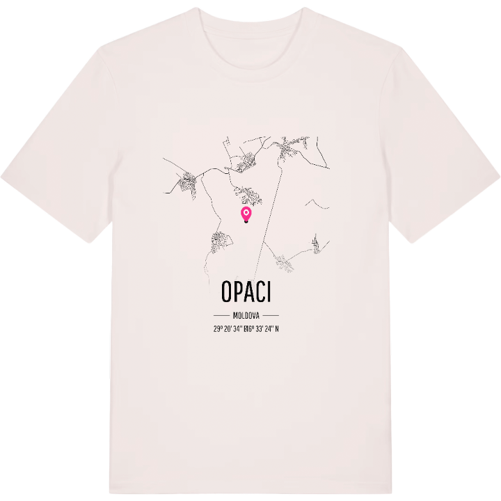 Opaci kort T-shirt – t-shirt fra PinShirt