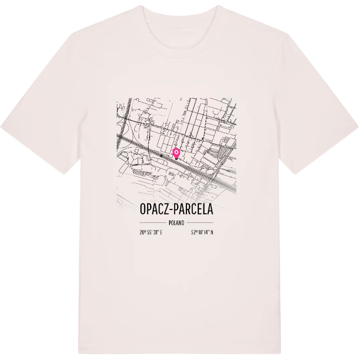 Opacz-Parcela kort T-shirt – t-shirt fra PinShirt