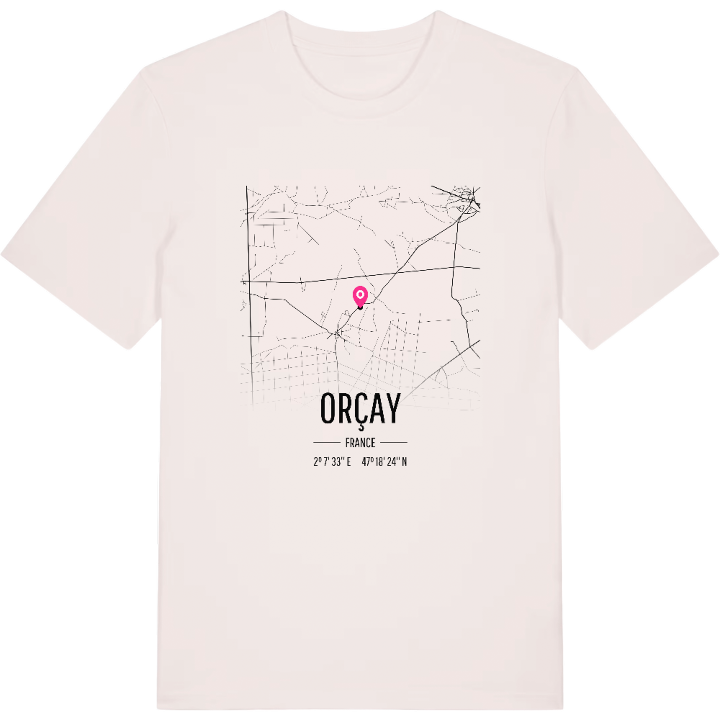Orçay kort T-shirt – t-shirt fra PinShirt