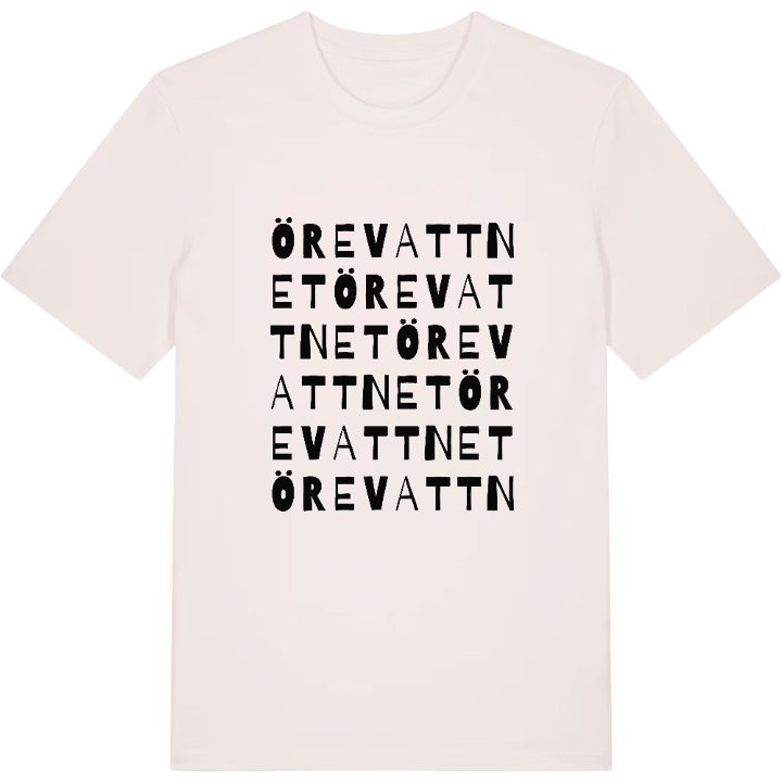 Örevattnet ordleg T-shirt – t-shirt fra PinShirt