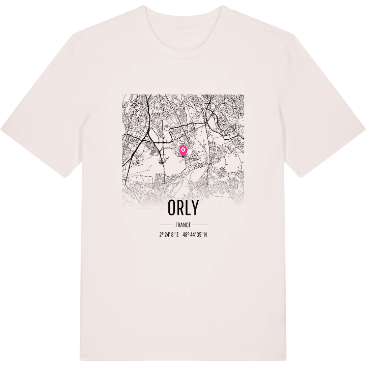 Orly kort T-shirt – t-shirt fra PinShirt