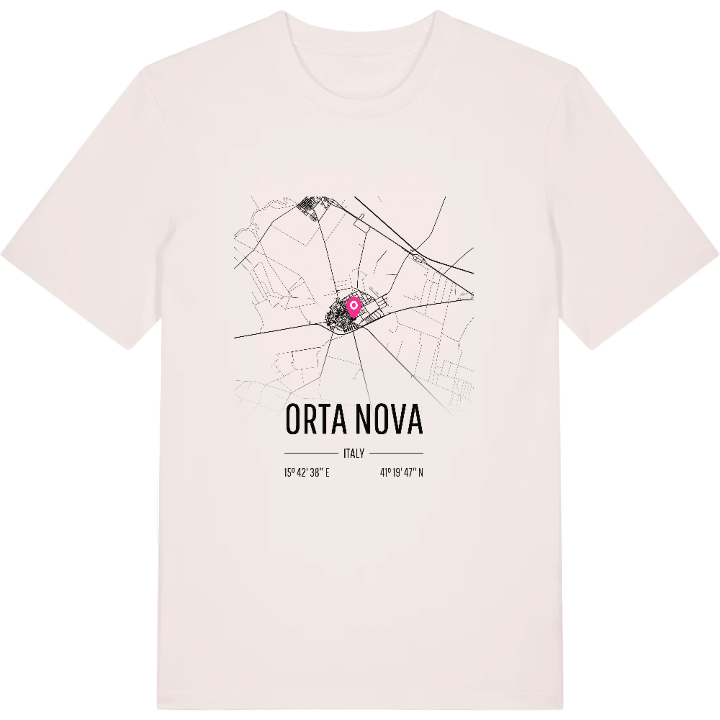 Orta Nova kort T-shirt – t-shirt fra PinShirt