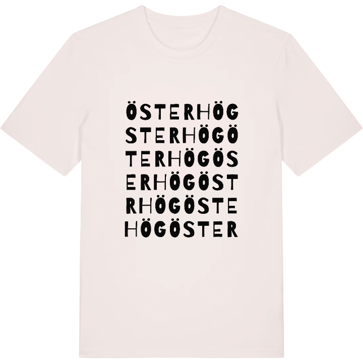 Österhög ordleg T-shirt – t-shirt fra PinShirt
