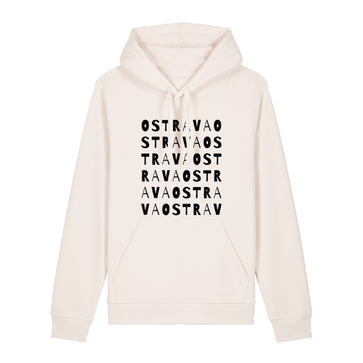Ostrava ordleg hættetrøje – hættetrøje fra PinShirt
