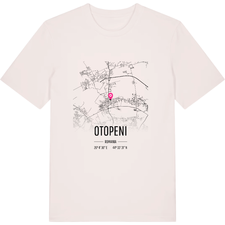 Otopeni kort T-shirt – t-shirt fra PinShirt
