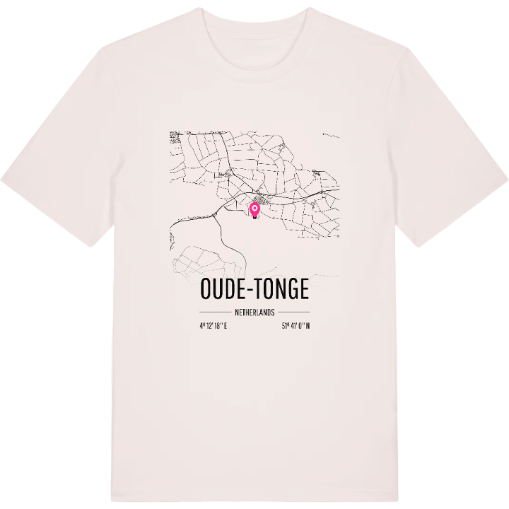 Oude-Tonge kort T-shirt – t-shirt fra PinShirt