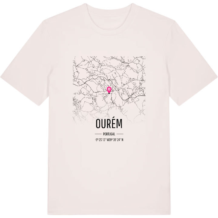 Ourém kort T-shirt – t-shirt fra PinShirt