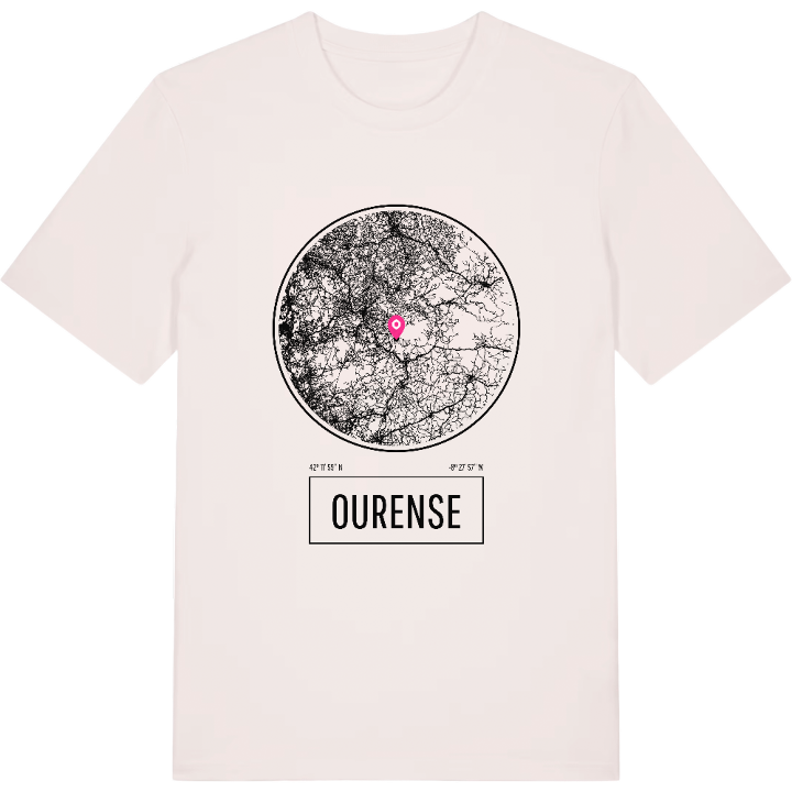 Ourense T-shirt – t-shirt fra PinShirt
