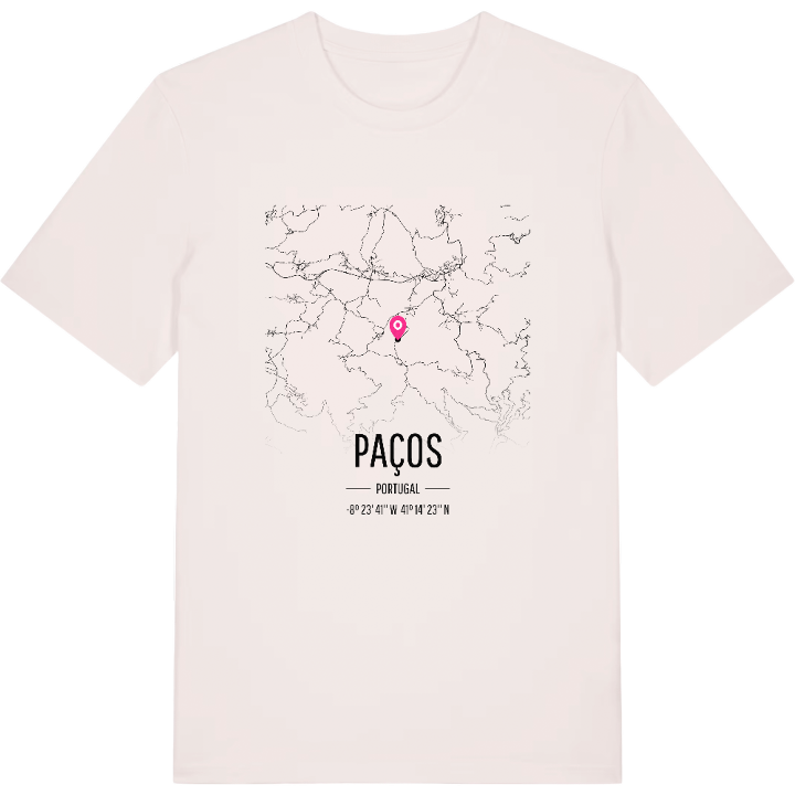 Paços kort T-shirt – t-shirt fra PinShirt