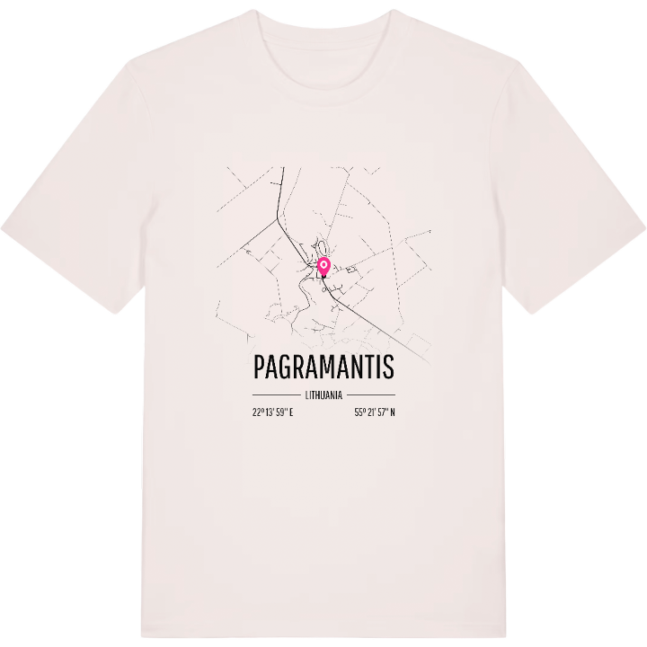 Pagramantis kort T-shirt – t-shirt fra PinShirt