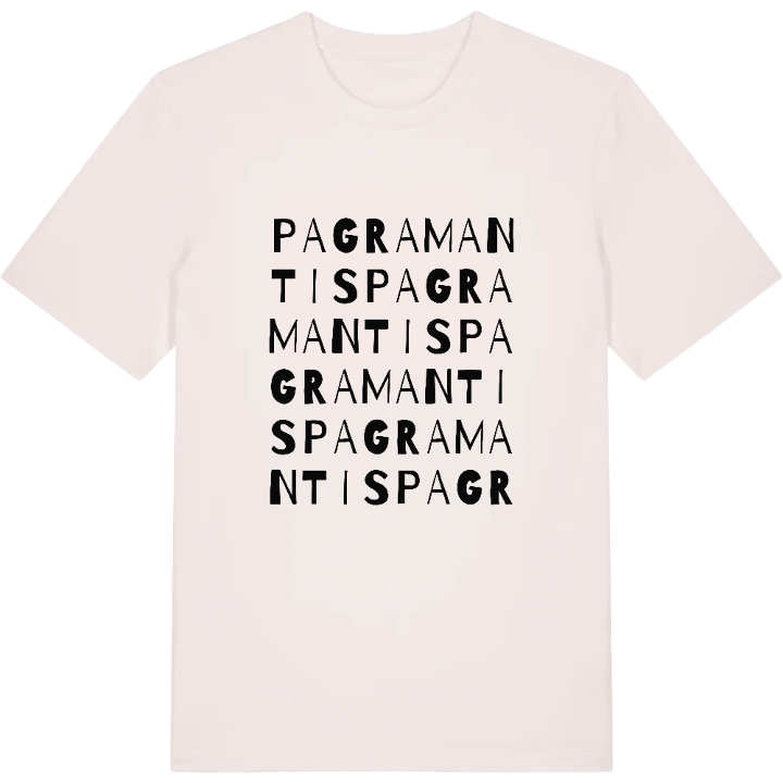 Pagramantis ordleg T-shirt – t-shirt fra PinShirt