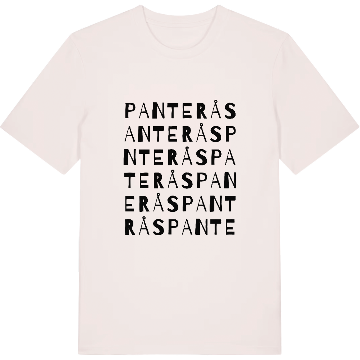 Panterås ordleg T-shirt – t-shirt fra PinShirt