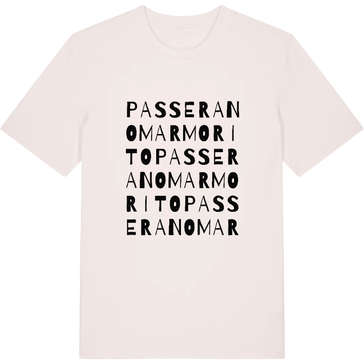 Passerano Marmorito ordleg T-shirt – t-shirt fra PinShirt