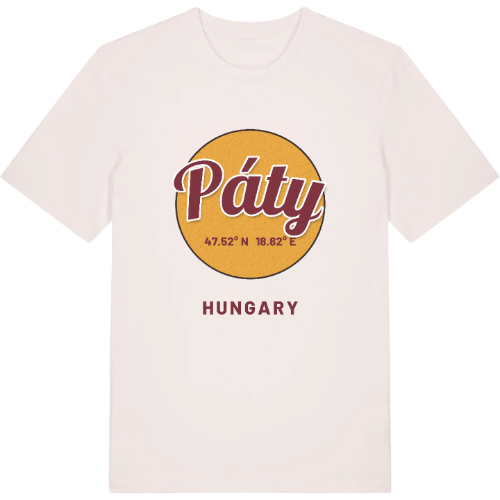 Páty cirkel T-shirt – t-shirt fra PinShirt