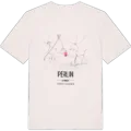 Perlin kort T-shirt