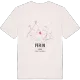 Perlin kort T-shirt