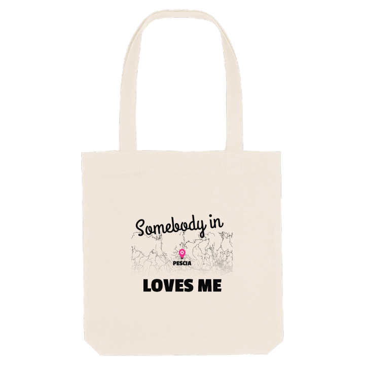 Nogen i Pescia elsker mig mulepose – mulepose fra PinShirt