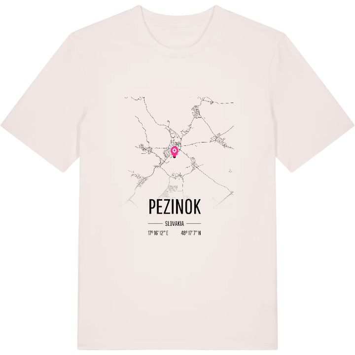 Pezinok kort T-shirt – t-shirt fra PinShirt
